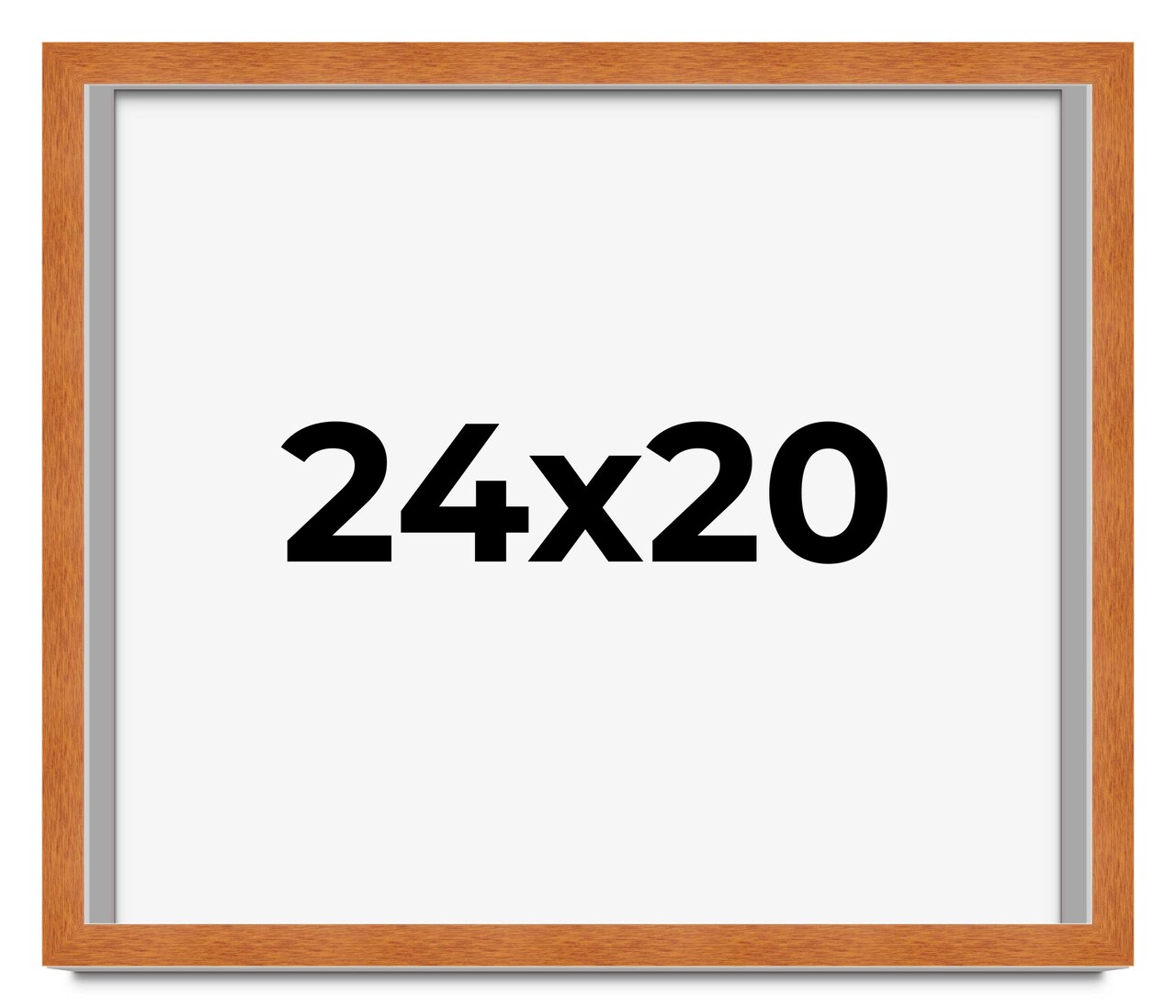 20x24 Classic Picture Frame with UV-Resistant Acrylic & Acid Free Backing, Available in 4 Finishes - Black, Brown, Gold, and Silver